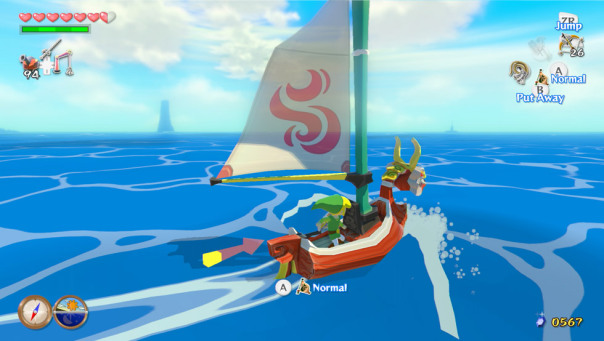 WiiU《塞尔达传说风之杖HD》下载版容量大小判明