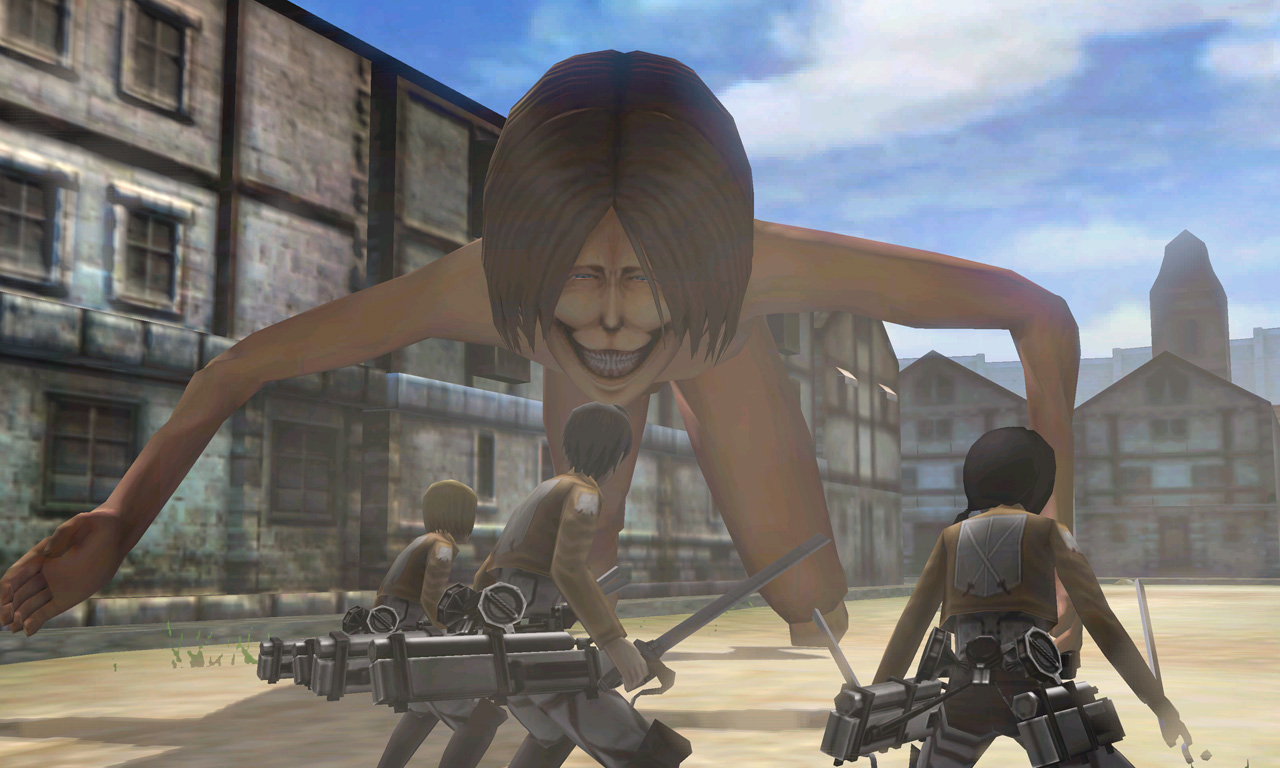 3ds《进击的巨人》高清截图放出:PS3版可以有？